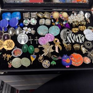 Assorted Women's Vintage Earring Collection